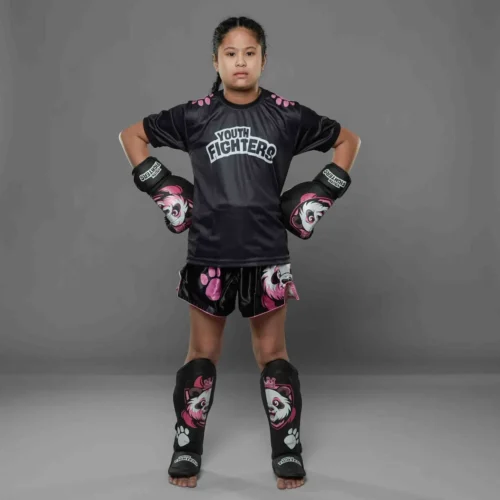 youth fighters t-shirt queen panda