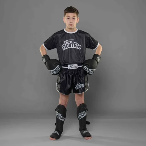 Youth fighters t-shirt black