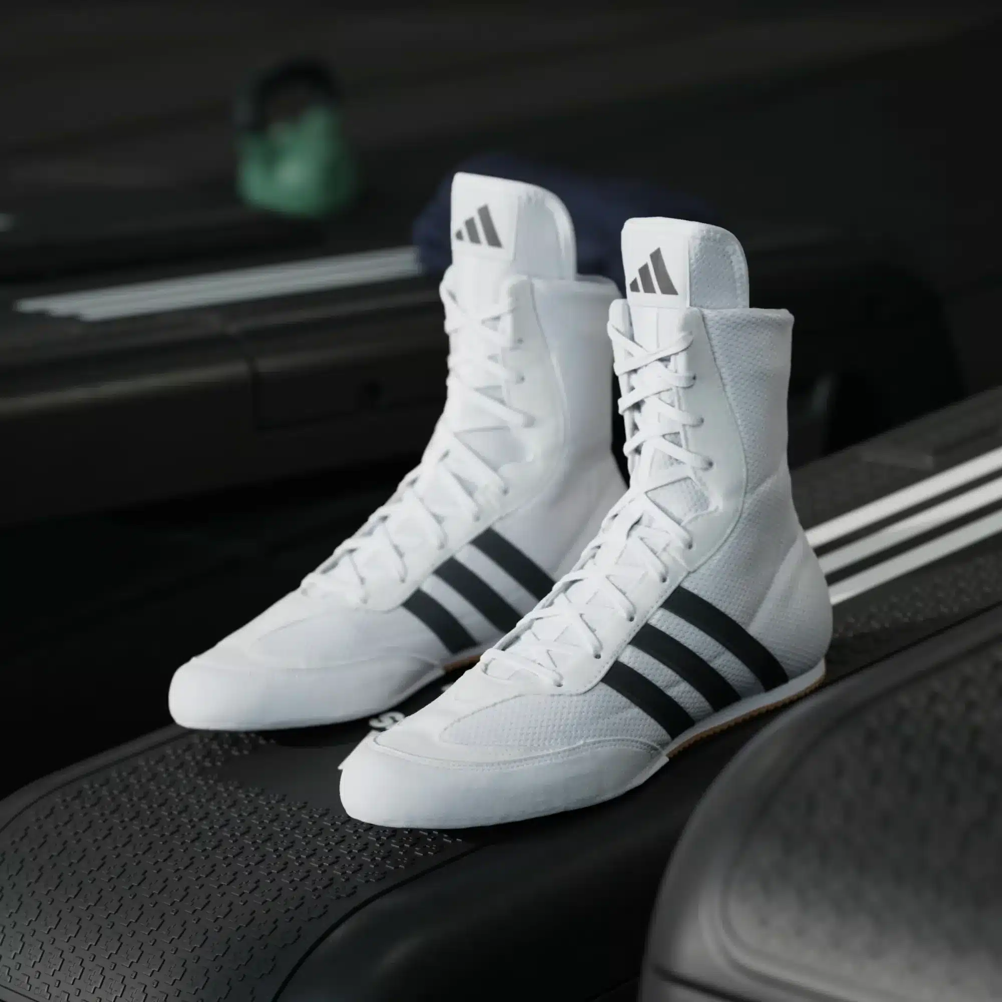 Adidas Boksschoenen Box Hog 2 Wit/Zwart
