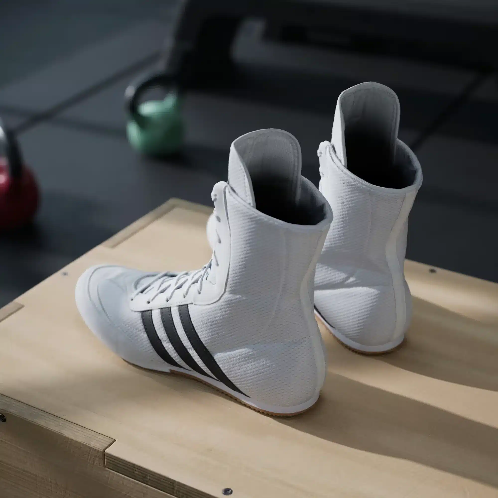 Adidas Boksschoenen Box Hog 2 Wit/Zwart