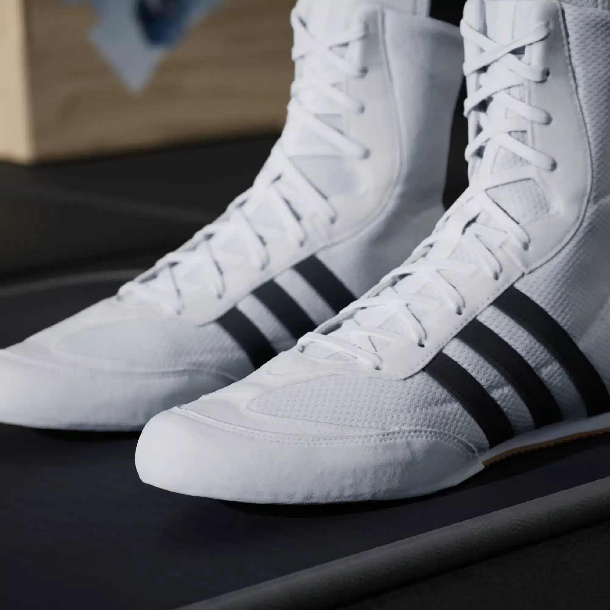 Adidas Boksschoenen Box Hog 2 Wit/Zwart