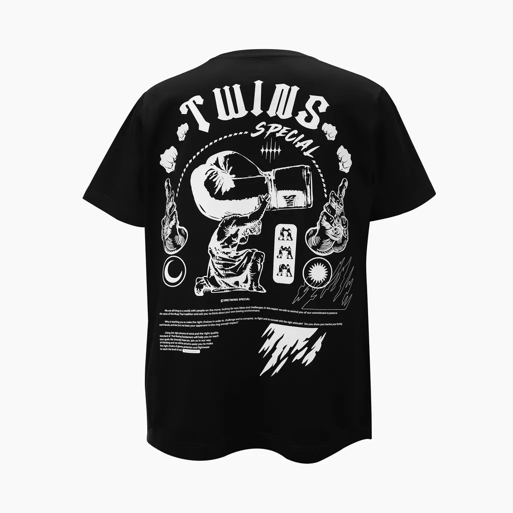 Twins Special T-Shirt Tee 02 Black