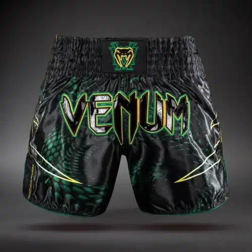 Venum Matupa Muay Thai Shorts Black/Green/Gold