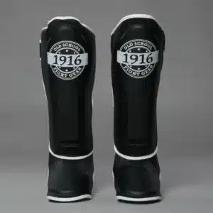 1916 Fight Gear Scheenbeschermers Ultimate Black/White