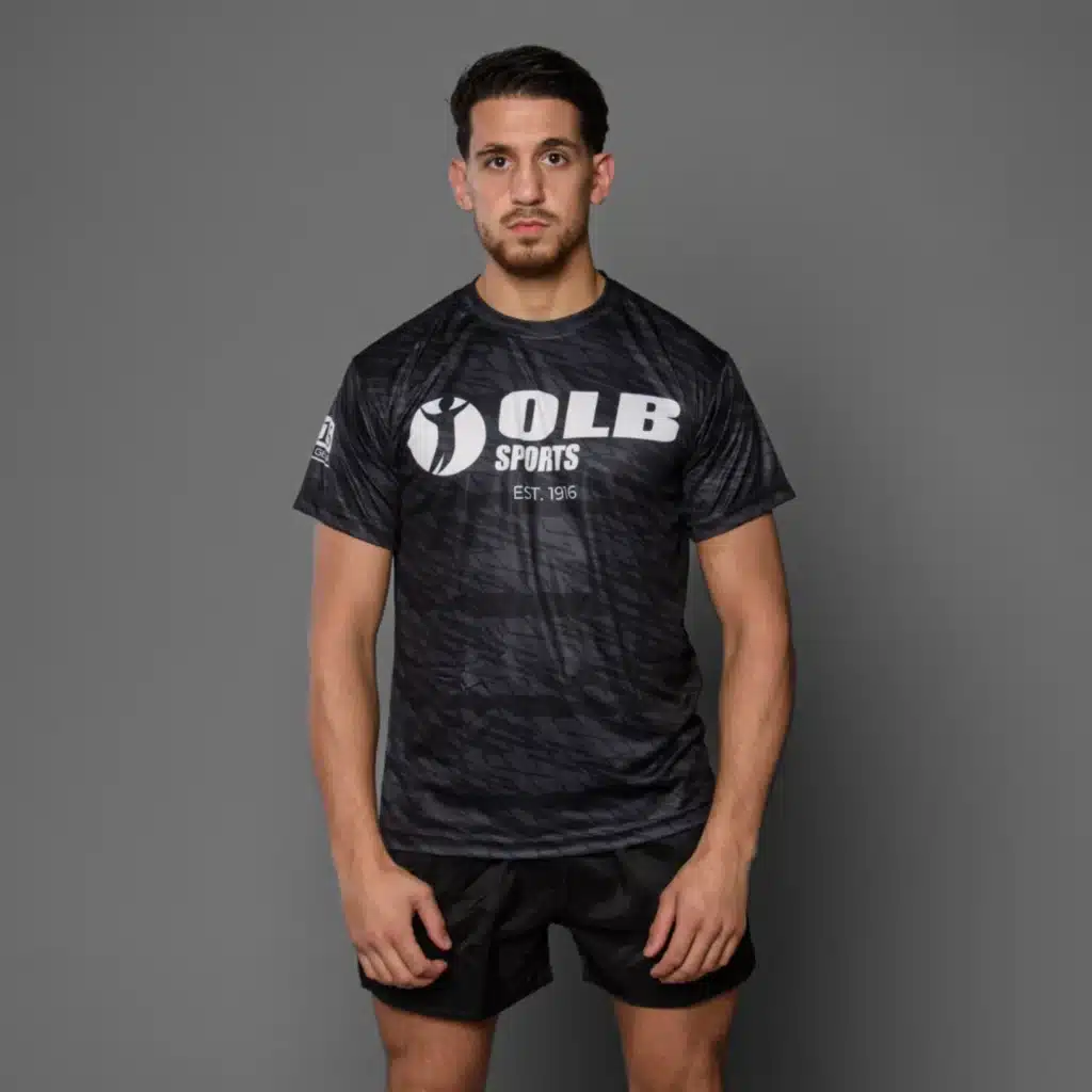 1916 X OLB Sports Sublimatie T-Shirt Basic Black