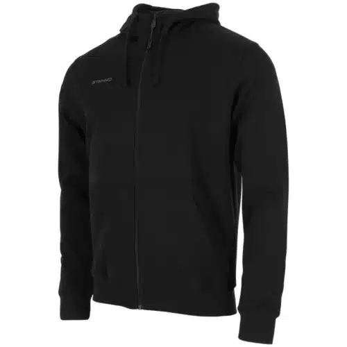 Stanno Base Hooded Full Zipp Sweat Top Black