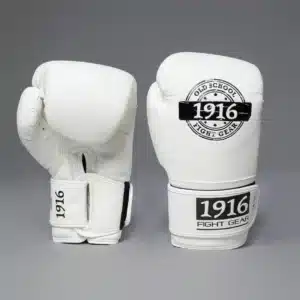 1916 Fight Gear Bokshandschoen Legend Pu Wit/Zwart