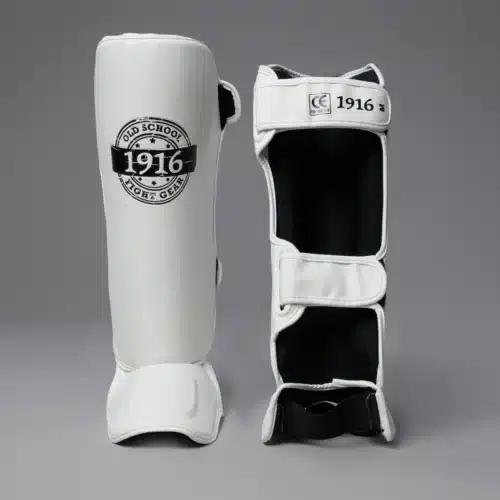 1916 Fight Gear Scheenbeschermers Legend Advanced White/Black