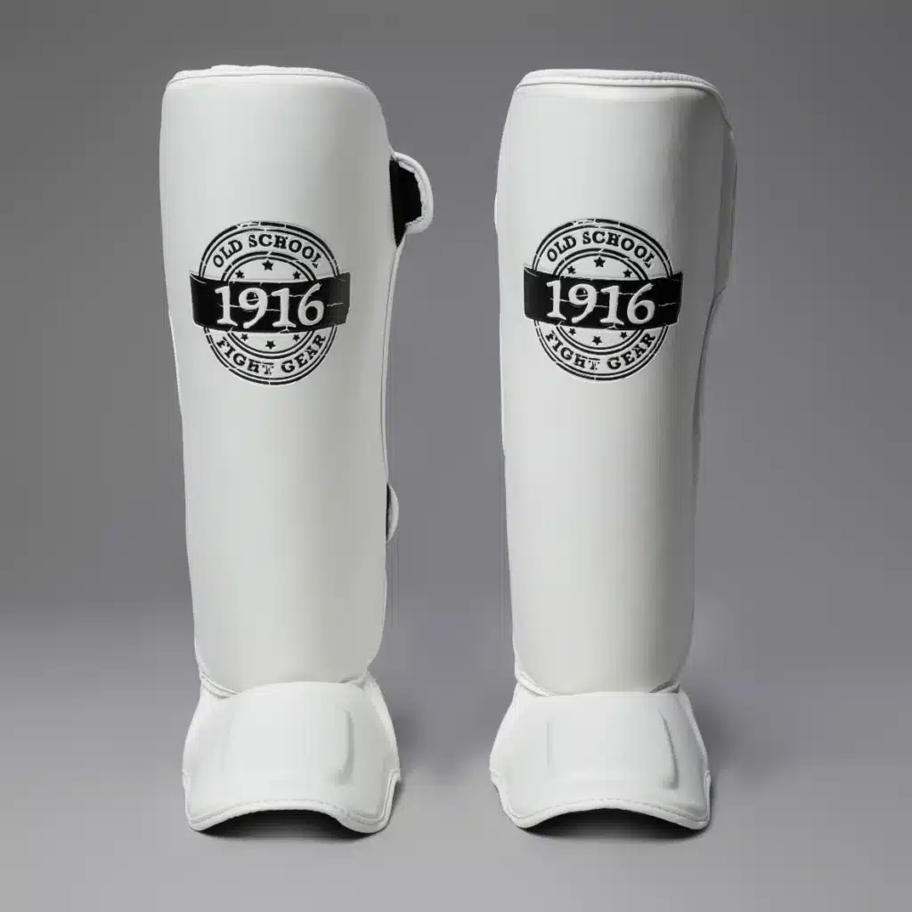 1916 Fight Gear Scheenbeschermers Legend Advanced White/Black