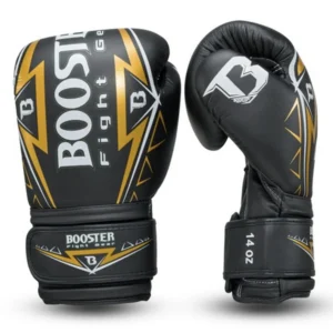 Booster bokshandschoenen war black/gold