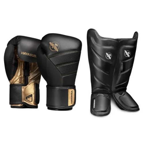 Hayabusa Kickboks Set T3 Black/Gold kopen