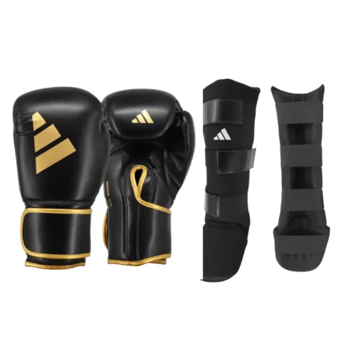 Adidas Kickboks Set Power 100 Black/Gold