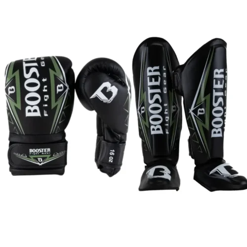 Booster kickboks set war green