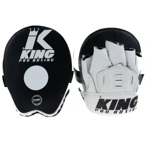 King Pro Boxing Focus Mitts KPB FM Black/White