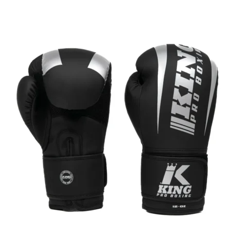 King Bokshandschoenen KPB/BG Revo 7 Black/Silver