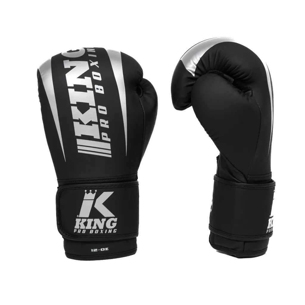 King Bokshandschoenen KPB/BG Revo 7 Black/Silver