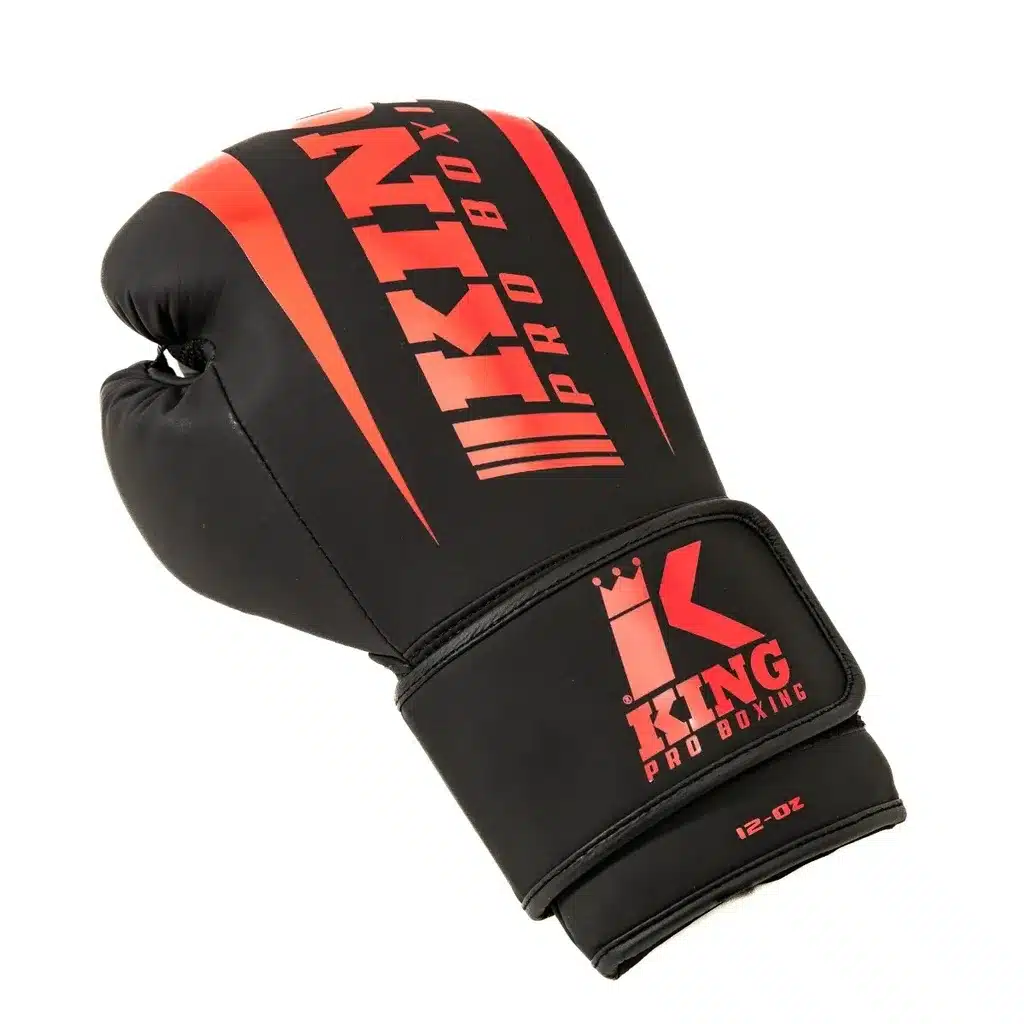 King Bokshandschoenen KPB/BG Revo 8 Black/Red