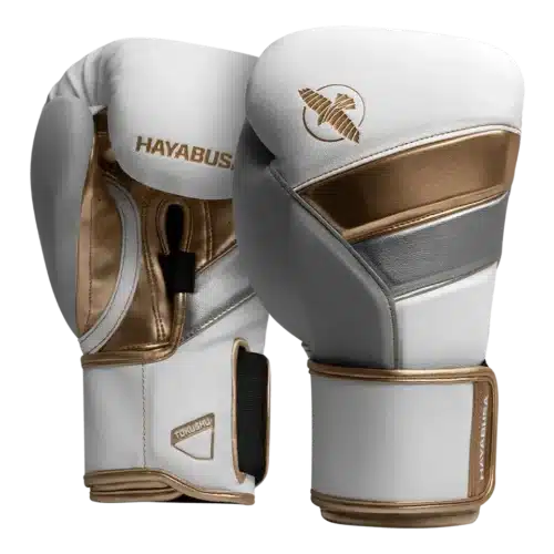 Hayabusa Bokshandschoenen T3 White/Gold